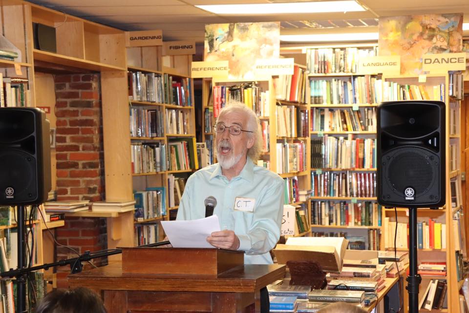 CT introducing Wren at the launch party