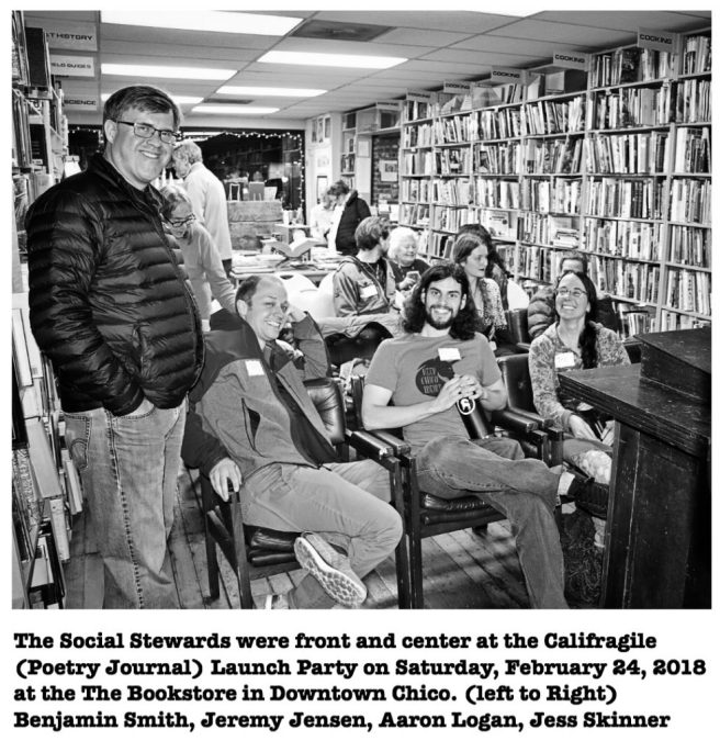 social stewards at launch party