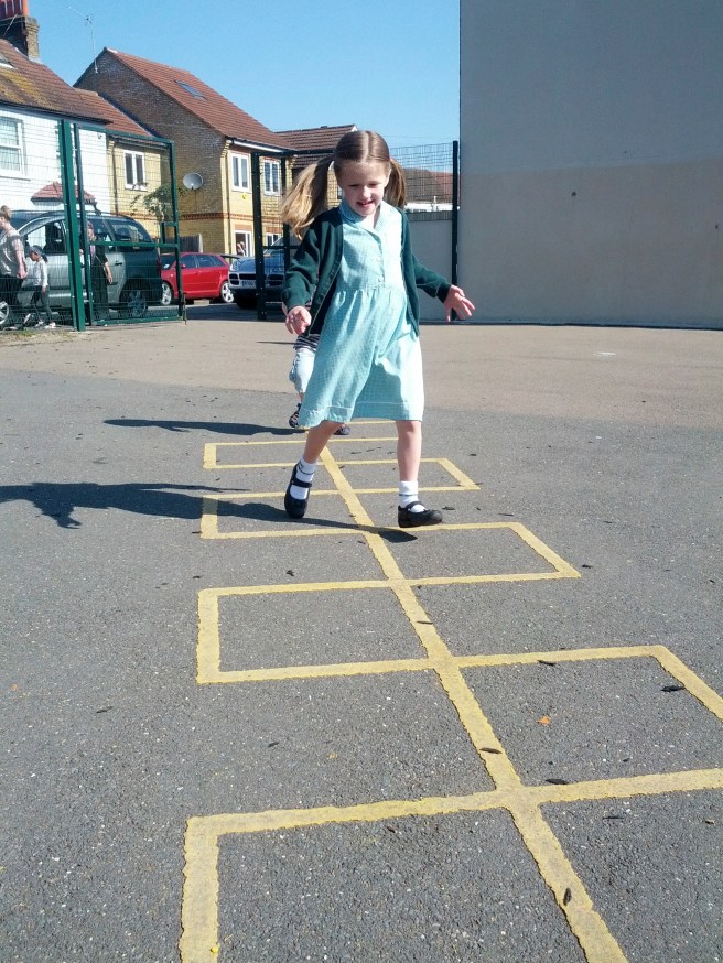 Hopscotch_in_schoolyard author Jeremy Tarling