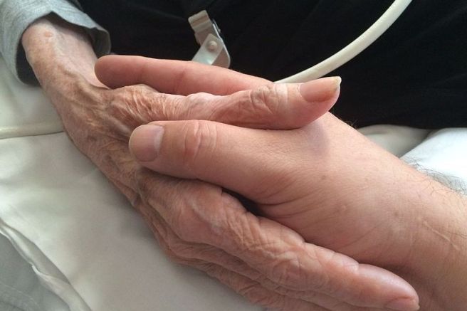 hospice hands by Mercurywoodrose