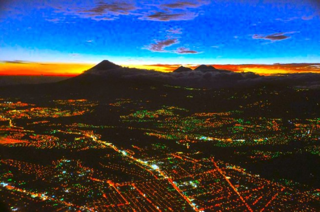 Demographics Monique Gagnon German Guatemala_city_aerial_night_b