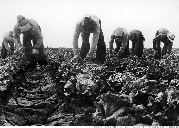 Dorothea Lange migrant farm workers